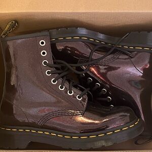 Dr. Martens 1460 Sparkle Metallic Lace Up Boots